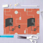 Papier Mousseline Circuits (Artisanat)
