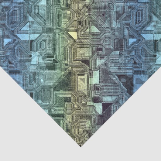 Papier Mousseline circuits de bonbons - citron vert : (Détail)