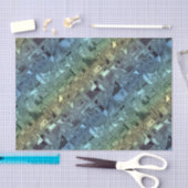 Papier Mousseline circuits de bonbons - citron vert : (Artisanat)