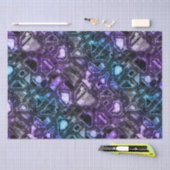 Papier Mousseline circuits gemstone - astro shadow : (Artisanat)