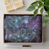 Papier Mousseline circuits gemstone - astro shadow : (Cadeau)