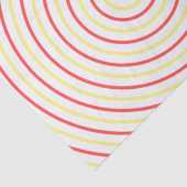 Papier Mousseline Circulaire sur papier de tissus (Détail)