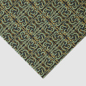 Papier Mousseline Circular, Linear And Tapered Shapes Abstract Art (Détail)