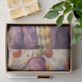 Papier Mousseline Cirque Clown 5 papier découpage (Cadeau)