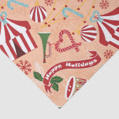 Papier Mousseline Cirque de Noël (Détail)