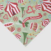 Papier Mousseline Cirque de Noël (Détail)