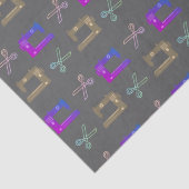 Papier Mousseline Ciseaux de machine à coudre de l'élégante couture  (Détail)