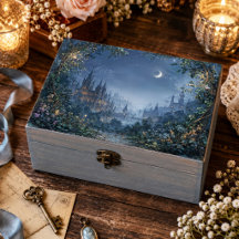 Citadelle de fantasy gothique lumineuse au clair d