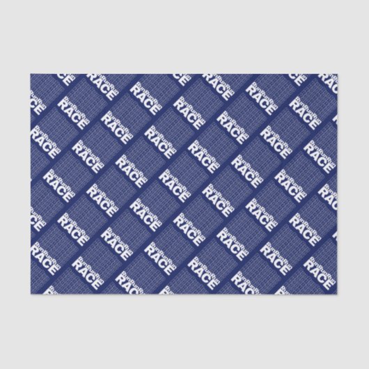 Papier Mousseline Citation de course en cours de course motivationne (Recto)