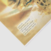 Papier Mousseline Citation de croix et de bible - christianisme (Détail)