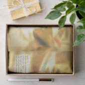 Papier Mousseline Citation de croix et de bible - christianisme (Cadeau)