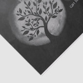 Papier Mousseline Citation de l'instructeur de méditation de Yoga Bl (Détail)