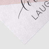 Papier Mousseline Citation de Motivation positive pour l'amour vivan (Détail)