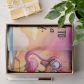 Papier Mousseline Citation drôle de flamant rose pour anniversaire  (Cadeau)