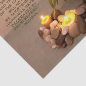 Papier Mousseline Citation Modèle Bouddha Encore de la vie Photograp (Détail)