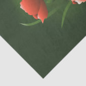 Papier Mousseline Citation Zen Fleur Art Découpage (Détail)