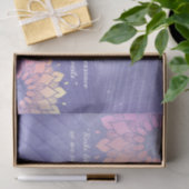 Papier Mousseline Citations de l'instructeur de Yoga Rose Gold Manda (Cadeau)