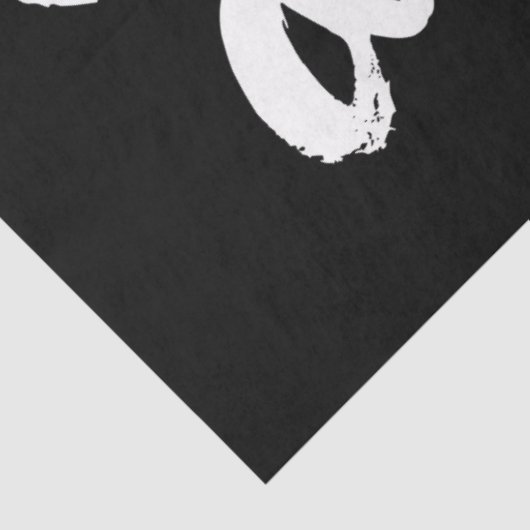 Papier Mousseline Citations sèches comme os (Détail)