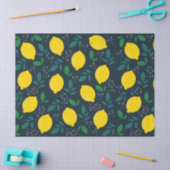 Papier Mousseline Citron (Artisanat)