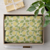 Papier Mousseline Citron Frais (Cadeau)