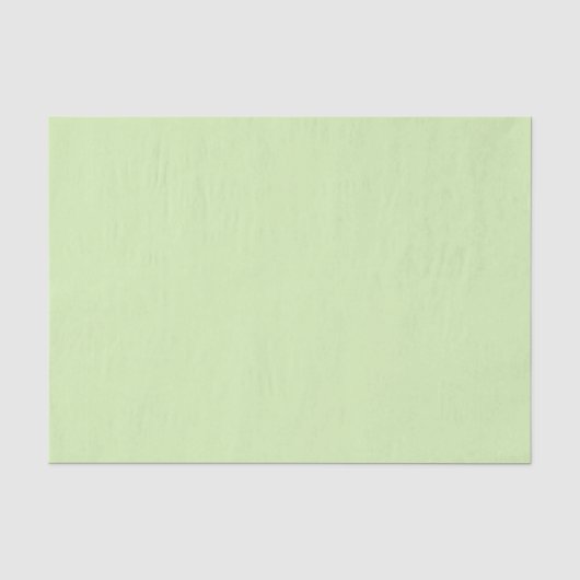 Papier Mousseline Citron vert clair vert uni (Recto)