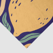 Papier Mousseline Citrons de rêve (Détail)