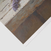 Papier Mousseline Citrons et lavande avec Teapot Peinture Découpage (Détail)