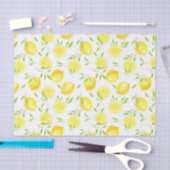 Papier Mousseline Citrons et papier feuille (Artisanat)