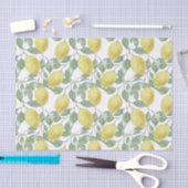 Papier Mousseline Citrons, Feuilles, Fleurs Cuisine Jardin Découpage (Artisanat)