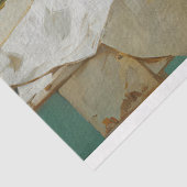 Papier Mousseline Citrons rustique de la ferme Découpage (Détail)