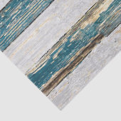 Papier Mousseline Citrons rustiques (bleus) (Détail)
