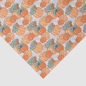 Papier Mousseline Citrouille (Détail)