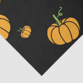 Papier Mousseline Citrouille à thème Halloween (Détail)
