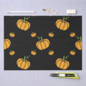 Papier Mousseline Citrouille à thème Halloween (Artisanat)