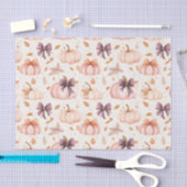 Papier Mousseline Citrouille d'automne et vaches automne découpage (Artisanat)