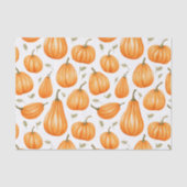 Papier Mousseline Citrouille de squash (Recto)