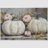 Papier Mousseline Citrouille de Thanksgiving Automne Automne Découpa (Recto)