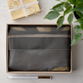 Papier Mousseline Citrouille de vérification noir et blanc et tige o (Cadeau)