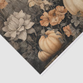 Papier Mousseline Citrouille d'Halloween d'automne avec découpage de (Détail)