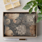 Papier Mousseline Citrouille d'Halloween d'automne avec découpage de (Cadeau)