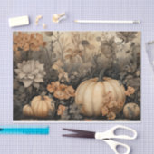 Papier Mousseline Citrouille d'Halloween d'automne avec découpage de (Artisanat)