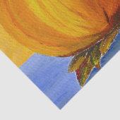 Papier Mousseline Citrouille et noix (Détail)