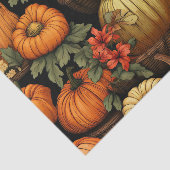 Papier Mousseline Citrouille et plus encore, automne, (Détail)