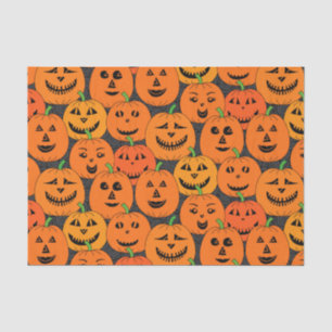 Papier Mousseline Citrouille o'lantern de Halloween Jack