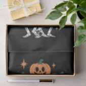 Papier Mousseline Citrouille Skeleton Halloween Citrouille saison Éf (Cadeau)