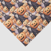 Papier Mousseline Citrouilles (Détail)