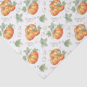 Papier Mousseline Citrouilles (Détail)