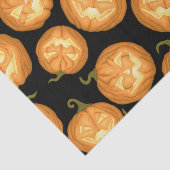 Papier Mousseline Citrouilles d'Halloween (Détail)