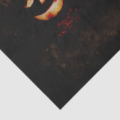 Papier Mousseline Citrouilles d'Halloween sur la page de découpage e (Détail)