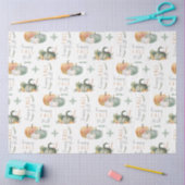 PAPIER MOUSSELINE CITROUILLES ET GOURDS DE COULEUR D'EAU (Artisanat)